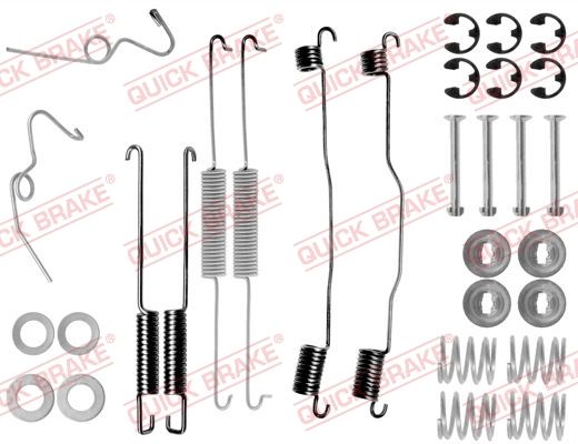 QUICK BRAKE Комплектующие, тормозная колодка 105-0624